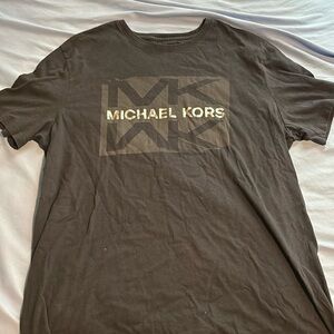 Michael Kors shirt with free button up white shirt